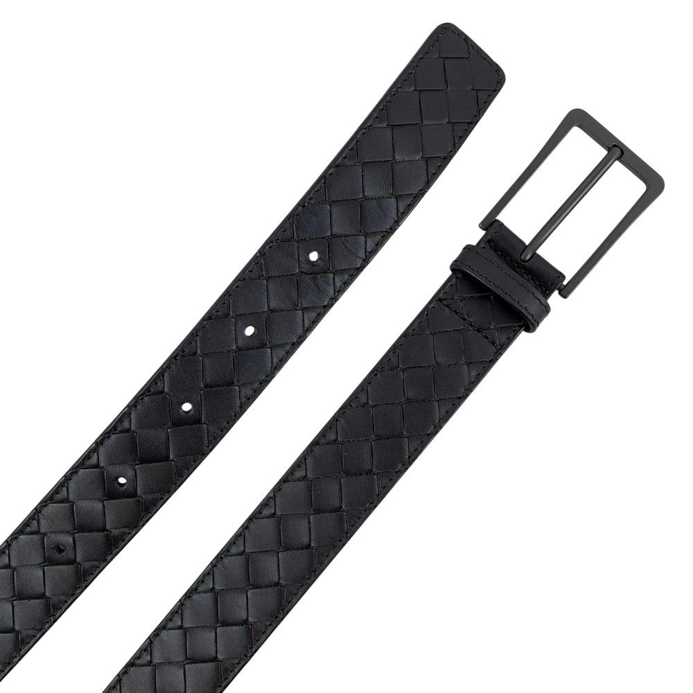 ボッテガヴェネタ □美品□ ベルト メンズ イントレチャート レザー