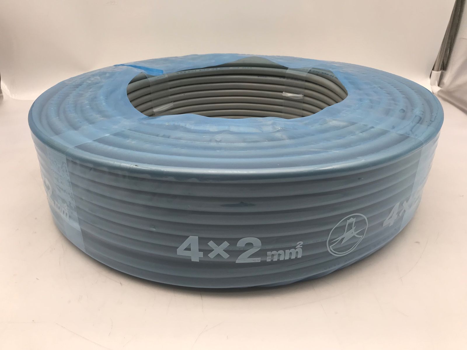 富士電線 〇 ビニルキャブタイヤ丸形コード PVC VCTFケーブル4芯 白黒赤緑 100 m sq IT_523 TW 小牧 04