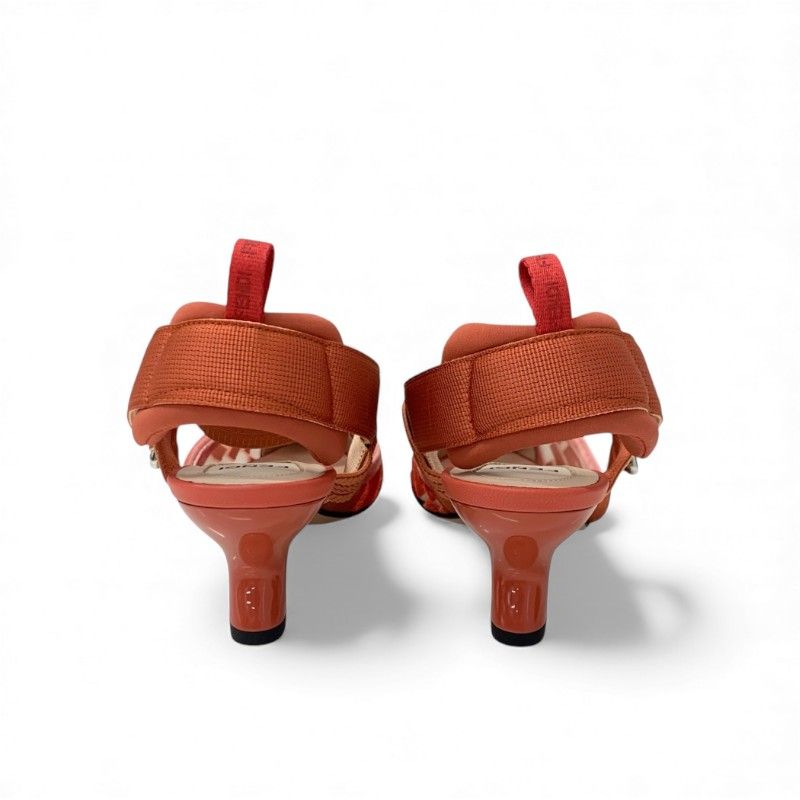 フェンディ FENDI コリブリ パンプス 靴 シューズ ベロア ファブリック