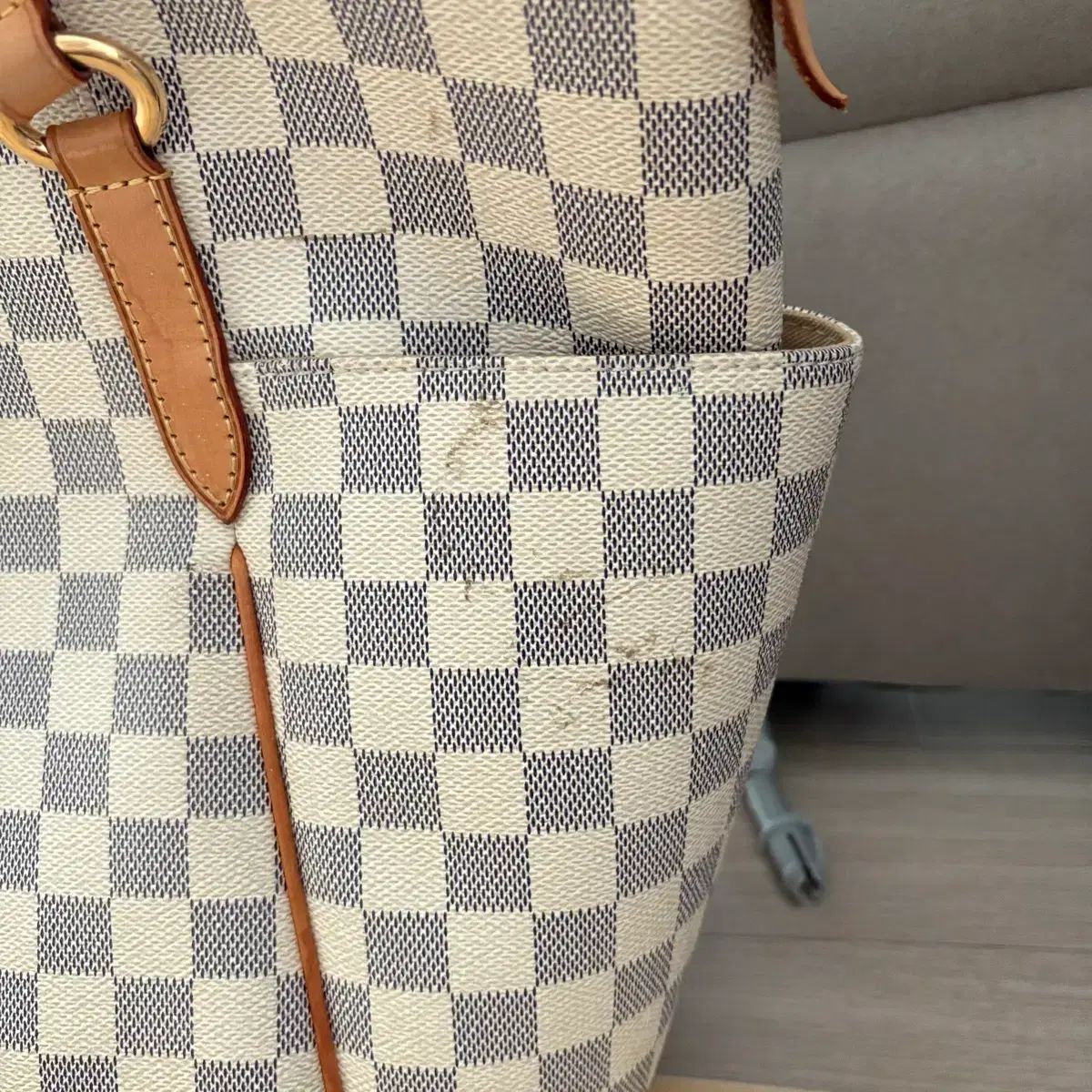 ＄ルイヴィトン トータリーMM ダミエアズール ルイヴィトン/ショルダーバッグ/トータリーMM ダミエ・アズール