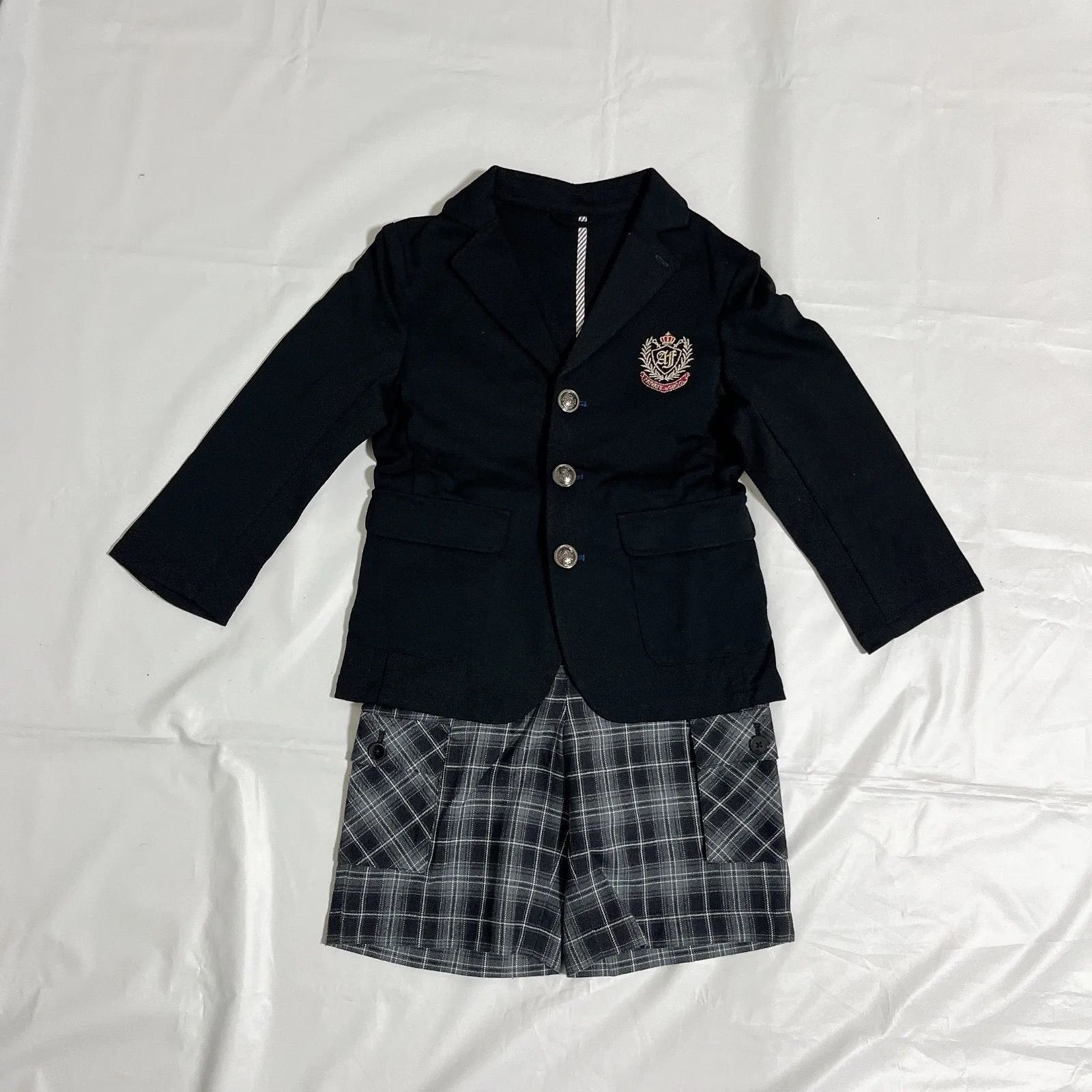 美品 any FAM エニィファム 子供用スーツ 120㎝ 女の子 ブラック 