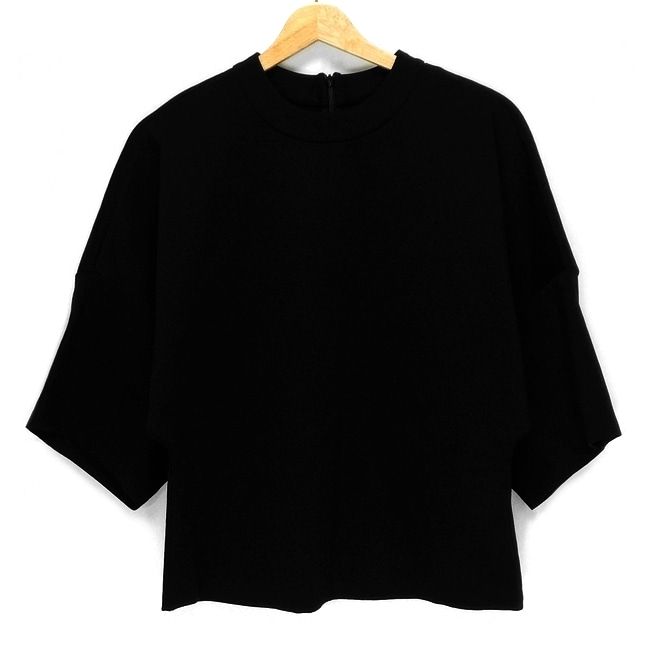 ADORE アドーア 長袖カットソー サイズ38 M レディース 黒 クルーネック