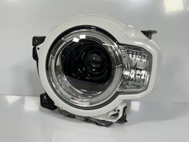 【品質保証，お買い得】 極美品/低走行 ハスラー MR52S フレアクロスオーバー 純正 左ヘッドライト リム:ホワイト LED 35320-59S14 35300-59S10 1985 2L 管理25906 ライト