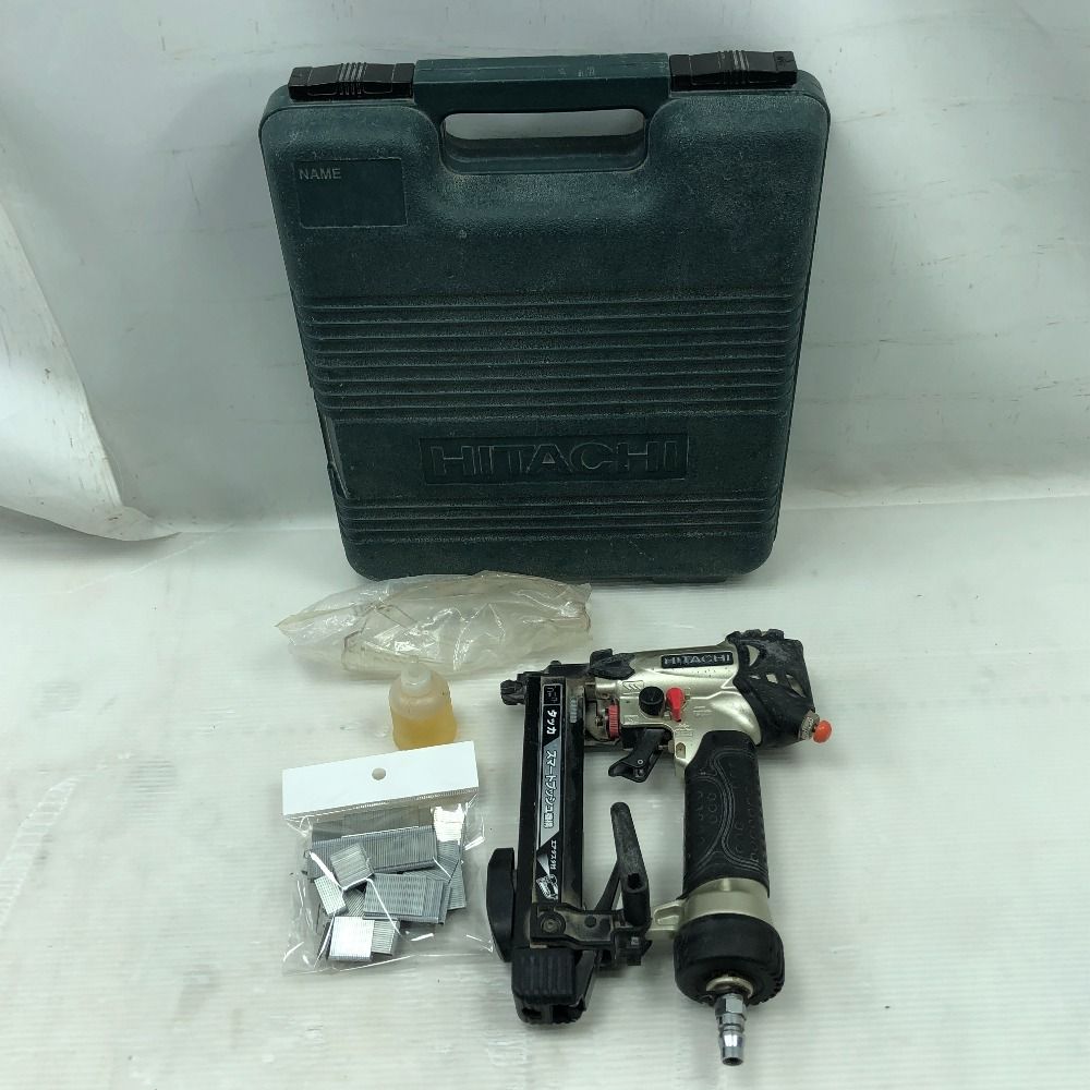 HiKOKI ハイコーキ 工具 エアツール ピン釘打機 ケース付 NT 55 M 2 ライトグレー