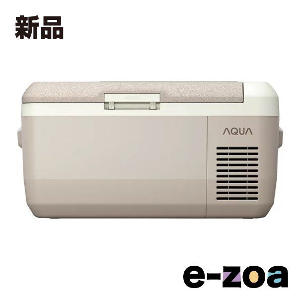 AQUA アクア 冷蔵庫 30 L コンプレッサ式 2室独立式 AC DC電源対応 静音設計 グレージュ AQP M 3 R H 2667536