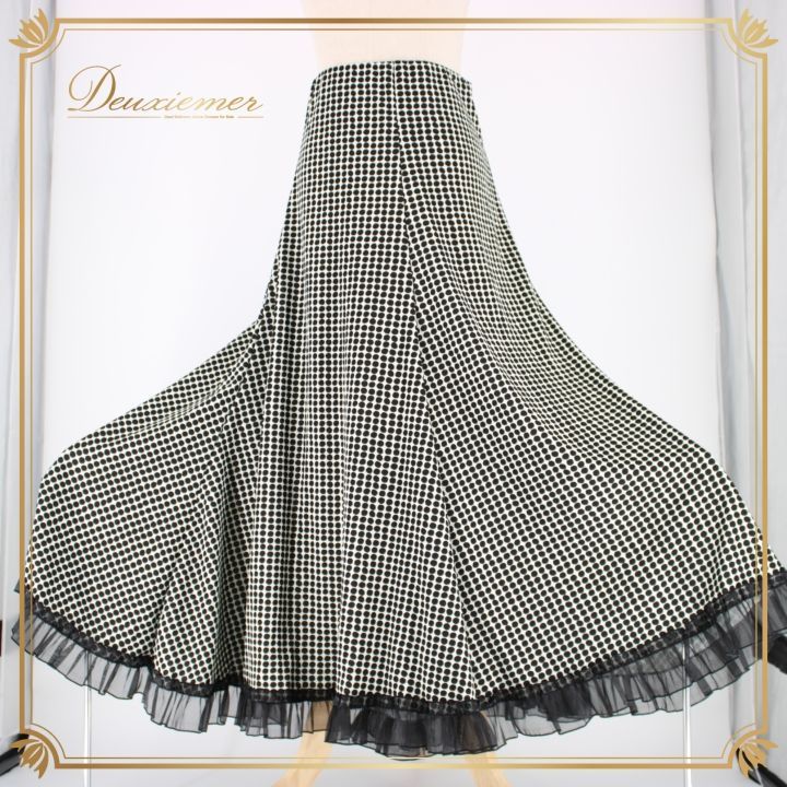 社交ダンス 衣装 スタンダード スカート レッスンウェア オール