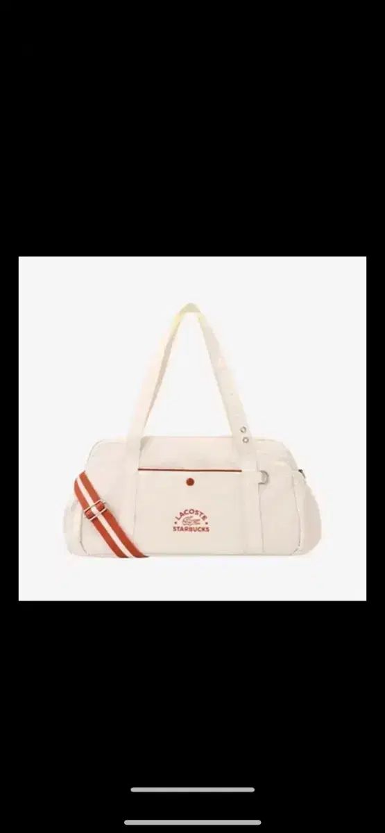 ラコステ x スターバックス コラボ ボストンバッグ - メルカリ