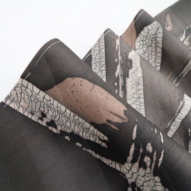 ❁tomihisa❁ 小堀和装 土の精 落款 着物 自然の恵みに想いを込めて貴女が記す道しるべ”正絹 仕付け糸付 訪問着 4813