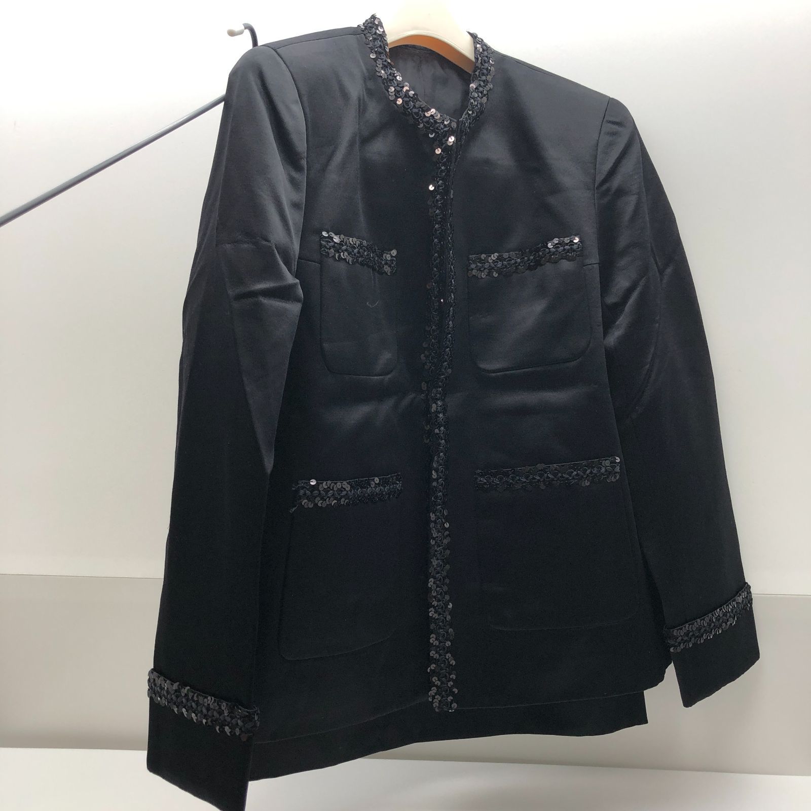 ブラック スパンコール