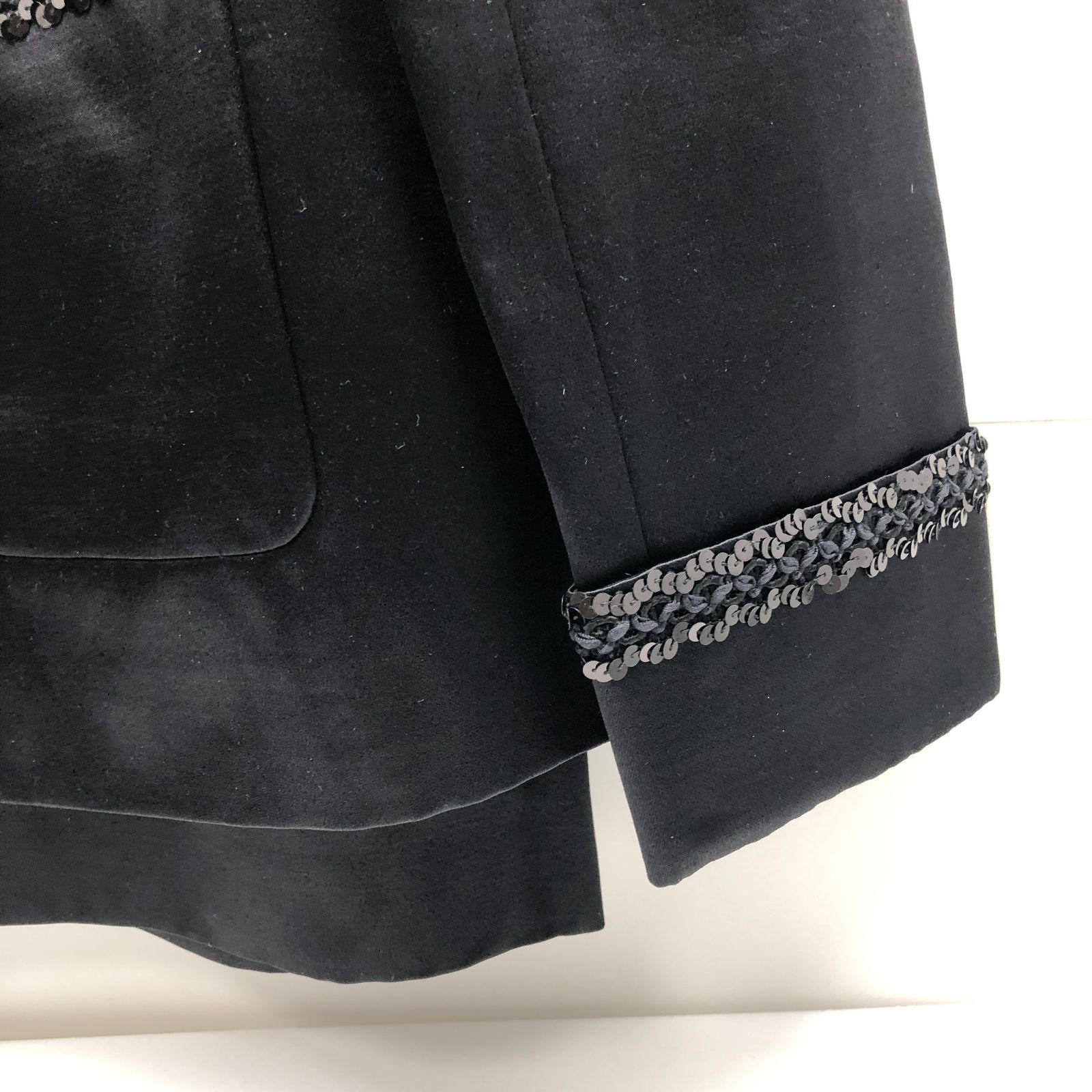  Courreges レディースセットアップ スカート ブラック スパンコール クレージュ SGSS 26-0048 スカートセットアップ セットアップ