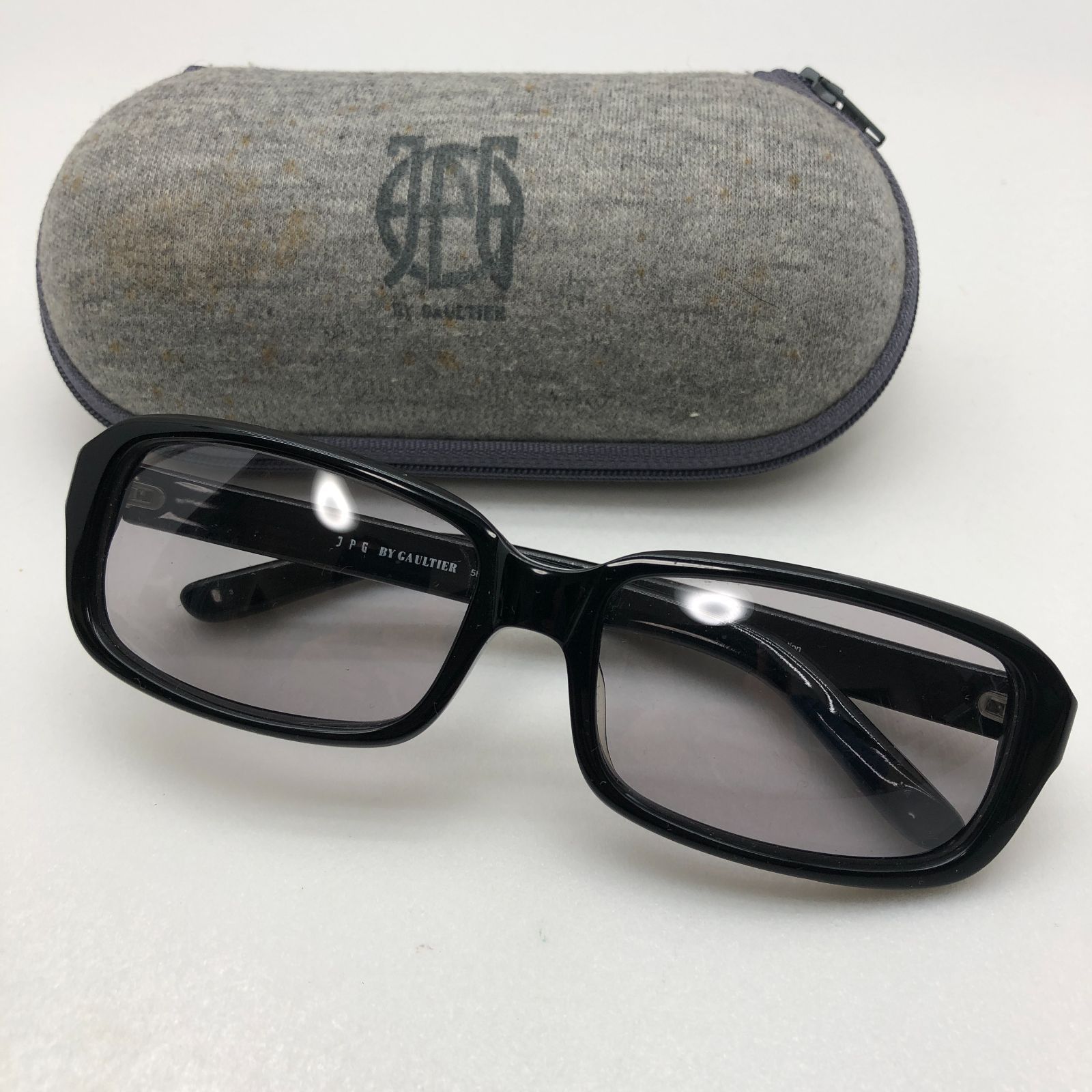 Jean Paul Gaultier ヴィンテージ 58-0096 サイドスタッズ眼鏡 メンズ