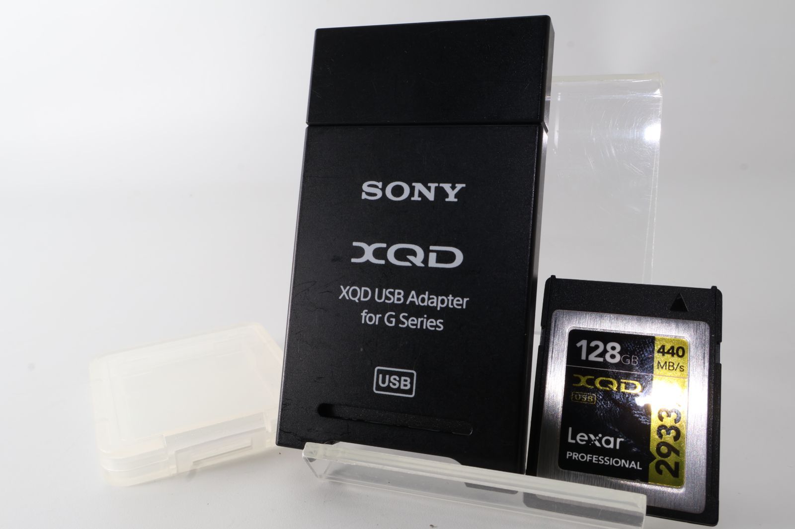 Lexar XQDカード 128 GB SONY XQD USBアダプター