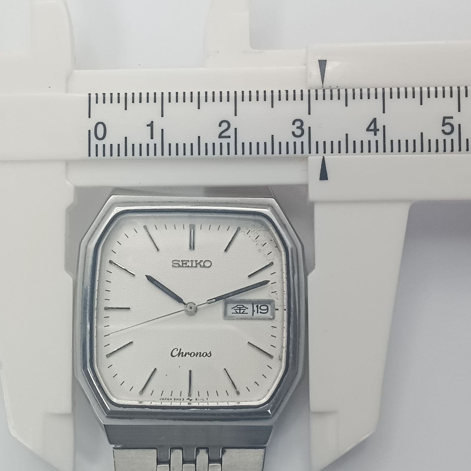 稼働 綺麗】1219-5 SEIKO Chronos セイコー クロノス 5H23-5100 メンズ