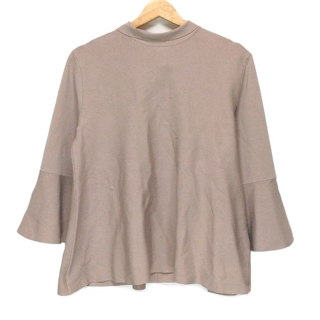 ADORE アドーア 長袖セーター サイズ38 M レディース - ピンクグレー ハイネック バックリボン