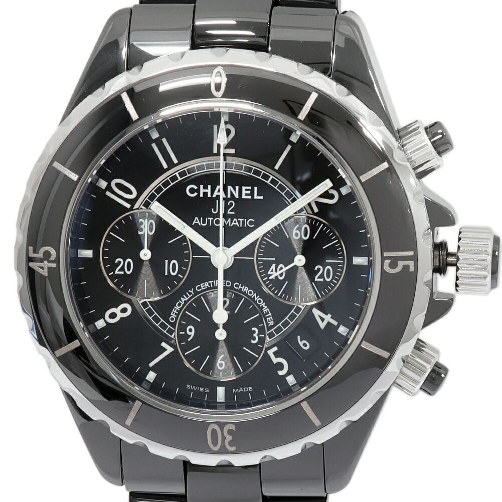 シャネル J 12 41ミリ クロノ H 0940 メンズ