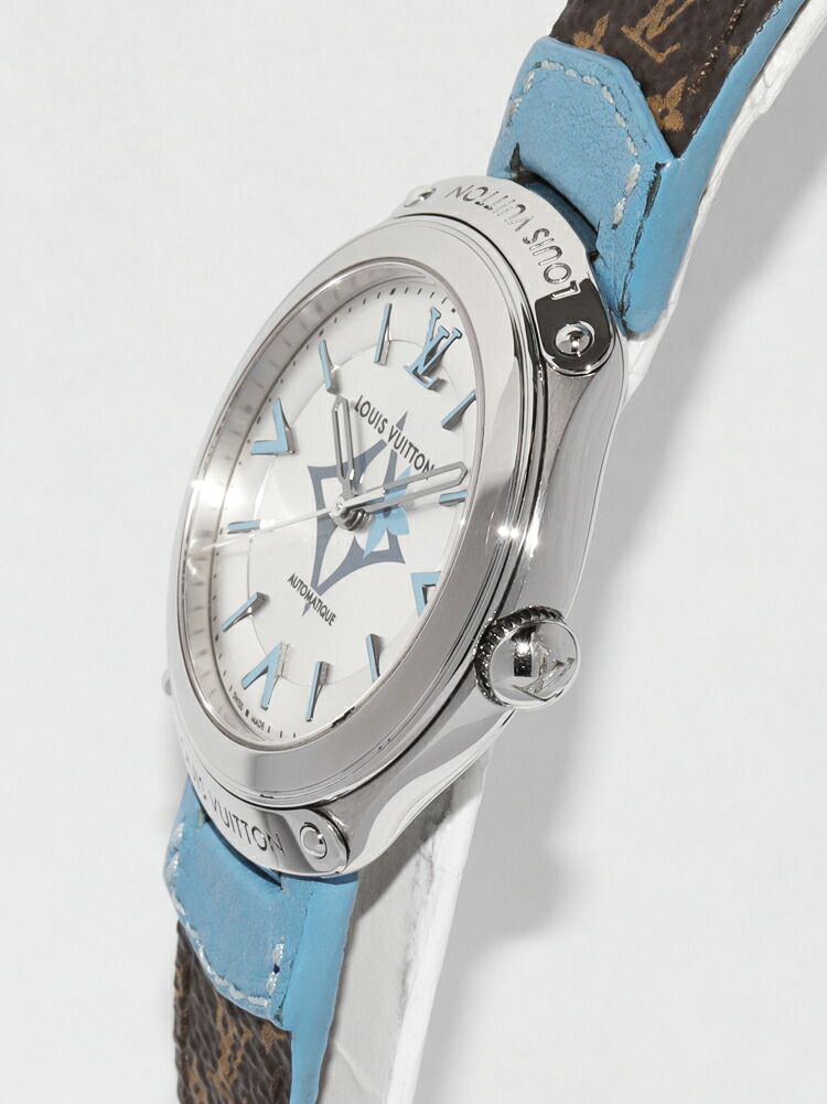  ルイヴィトン フィフティ ファイブ 日本 55本 Q6G25 兼用 ハイネック 自動巻き時計 腕時計(アナログ)