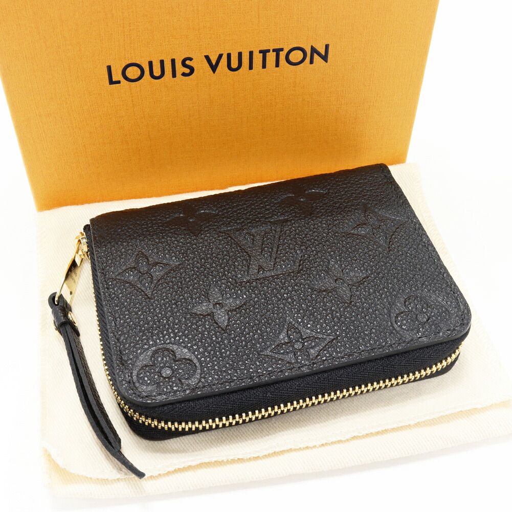 ルイヴィトン コインケース モノグラムアンプラント ノワール ジッピー