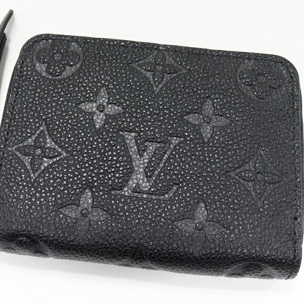 ルイヴィトン コインケース モノグラムアンプラント ノワール ジッピー