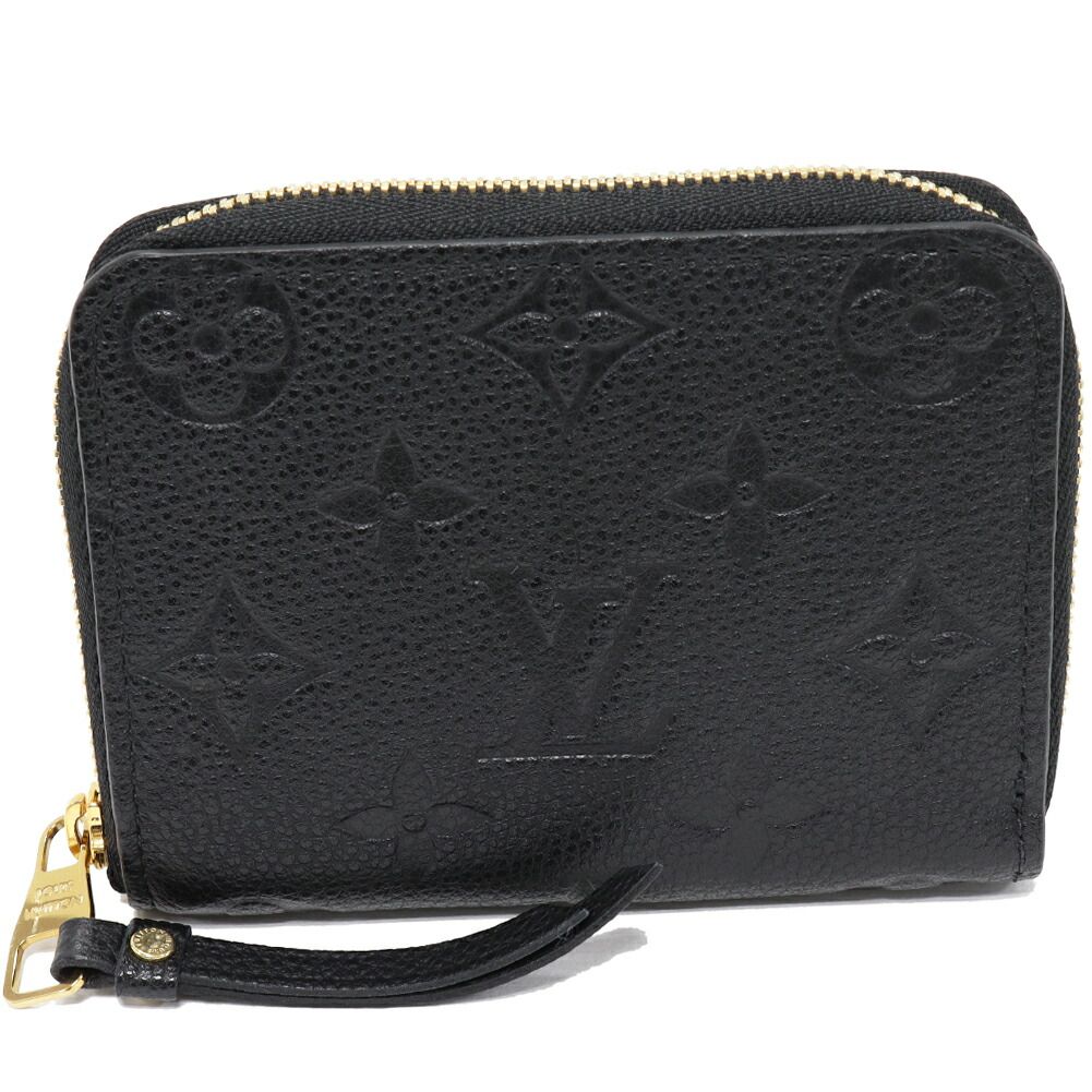 ルイヴィトン コインケース モノグラムアンプラント ノワール ジッピー コインパース M 60574