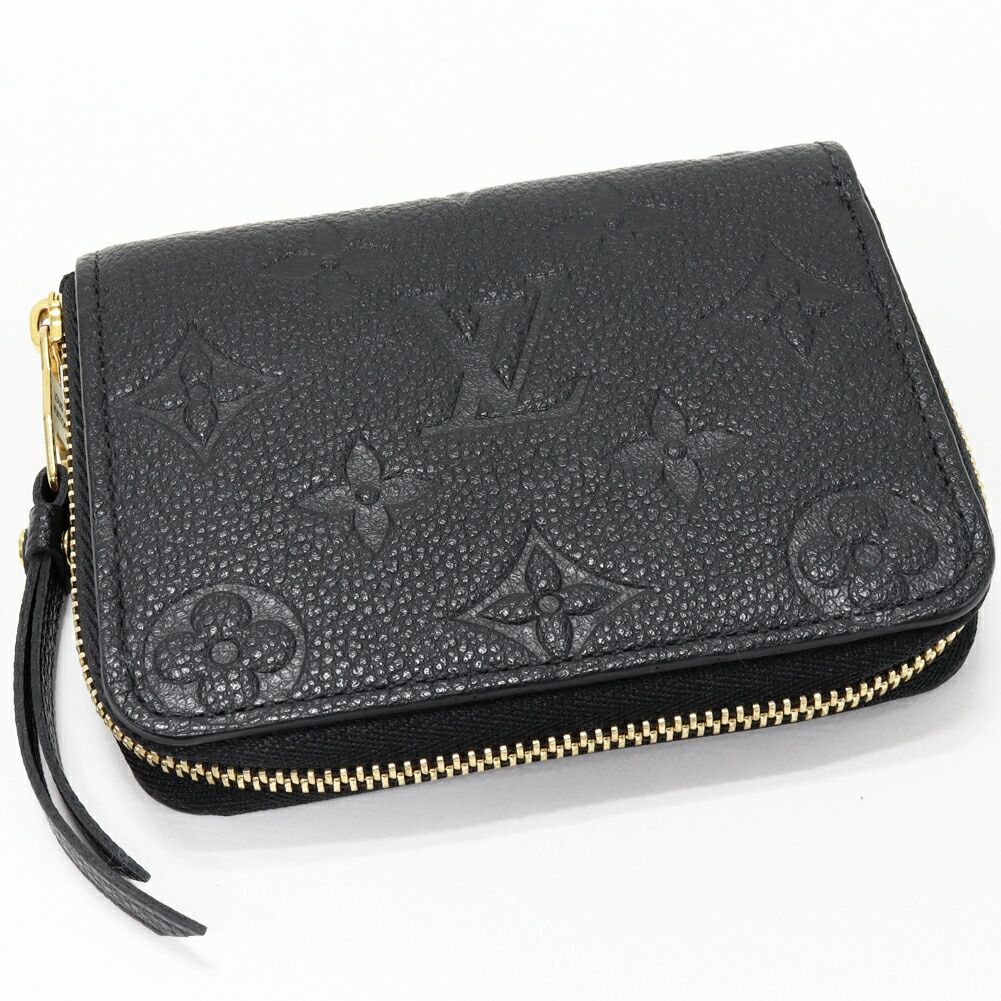 ルイヴィトン コインケース モノグラムアンプラント ノワール ジッピー コインパース M 60574