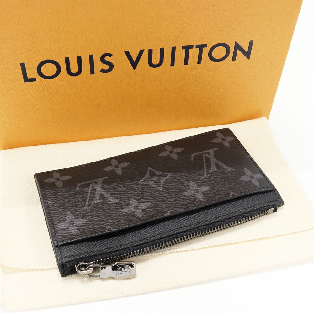 ルイヴィトン カードケース付きコインケース フラグメントケース モノグラムエクリプスリバース コインカード ホルダー M 69533