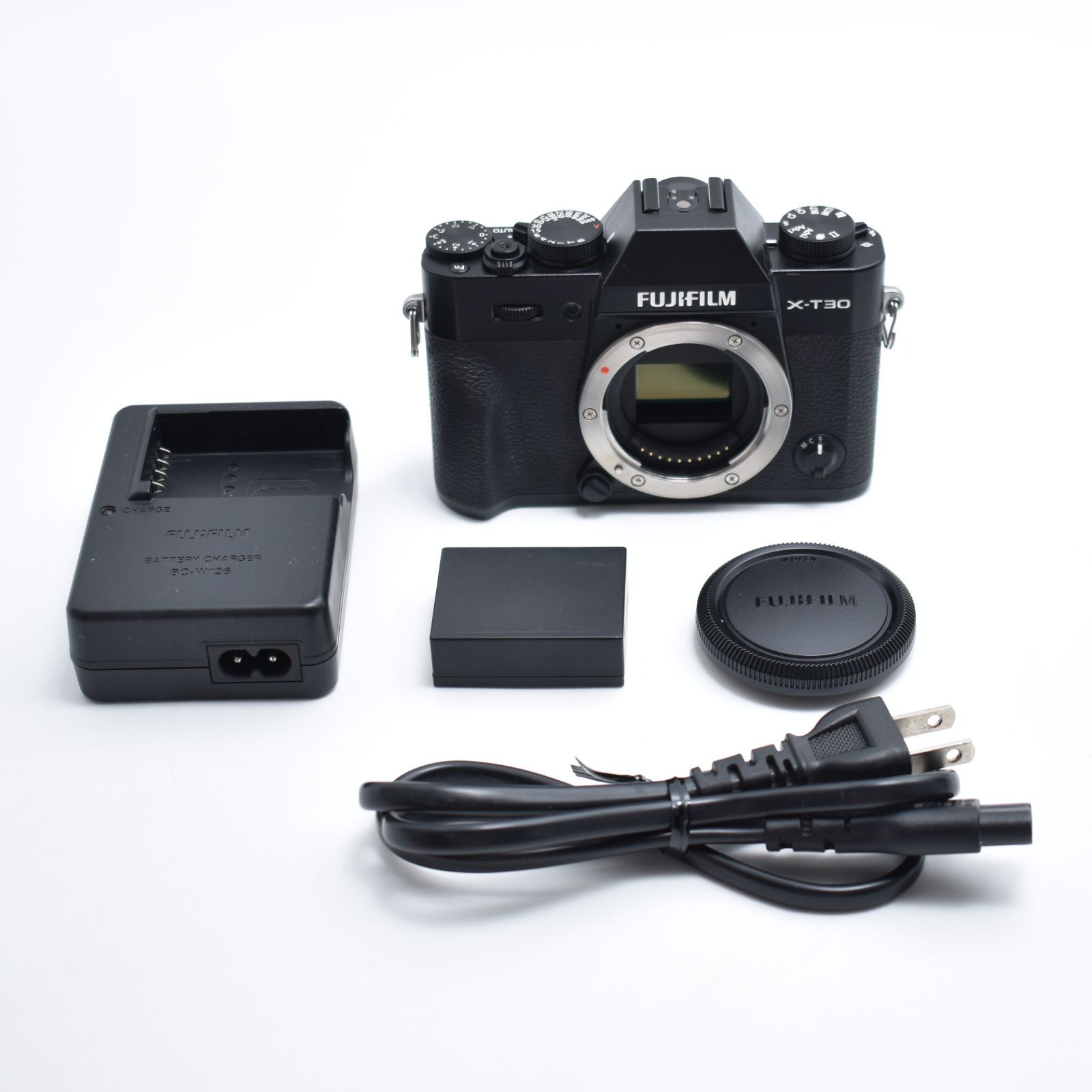 B 10695 富士フイルム ミラーレス一眼カメラ X T 30ボディ ブラック 3 インチ 30