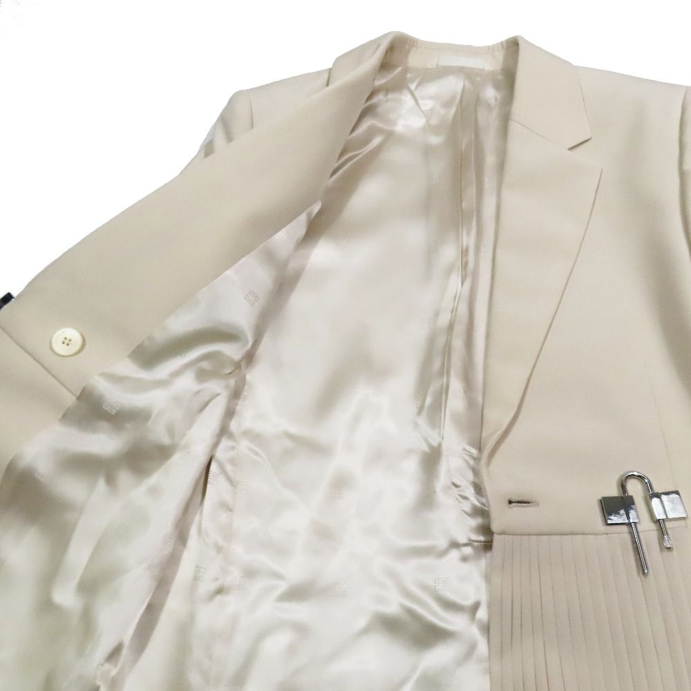 未使用 GIVENCHY ジバンシィ Uロック テーラードジャケット ブレザー