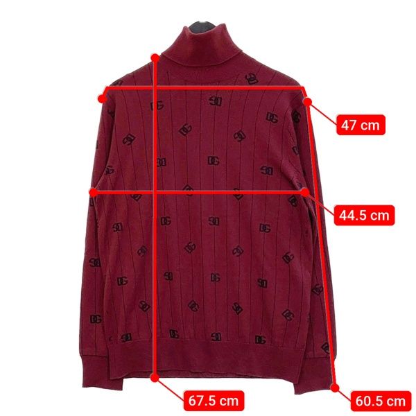 DOLCE&GABBANA ドルチェ&ガッバーナ ドルガバ タートルニット セーター