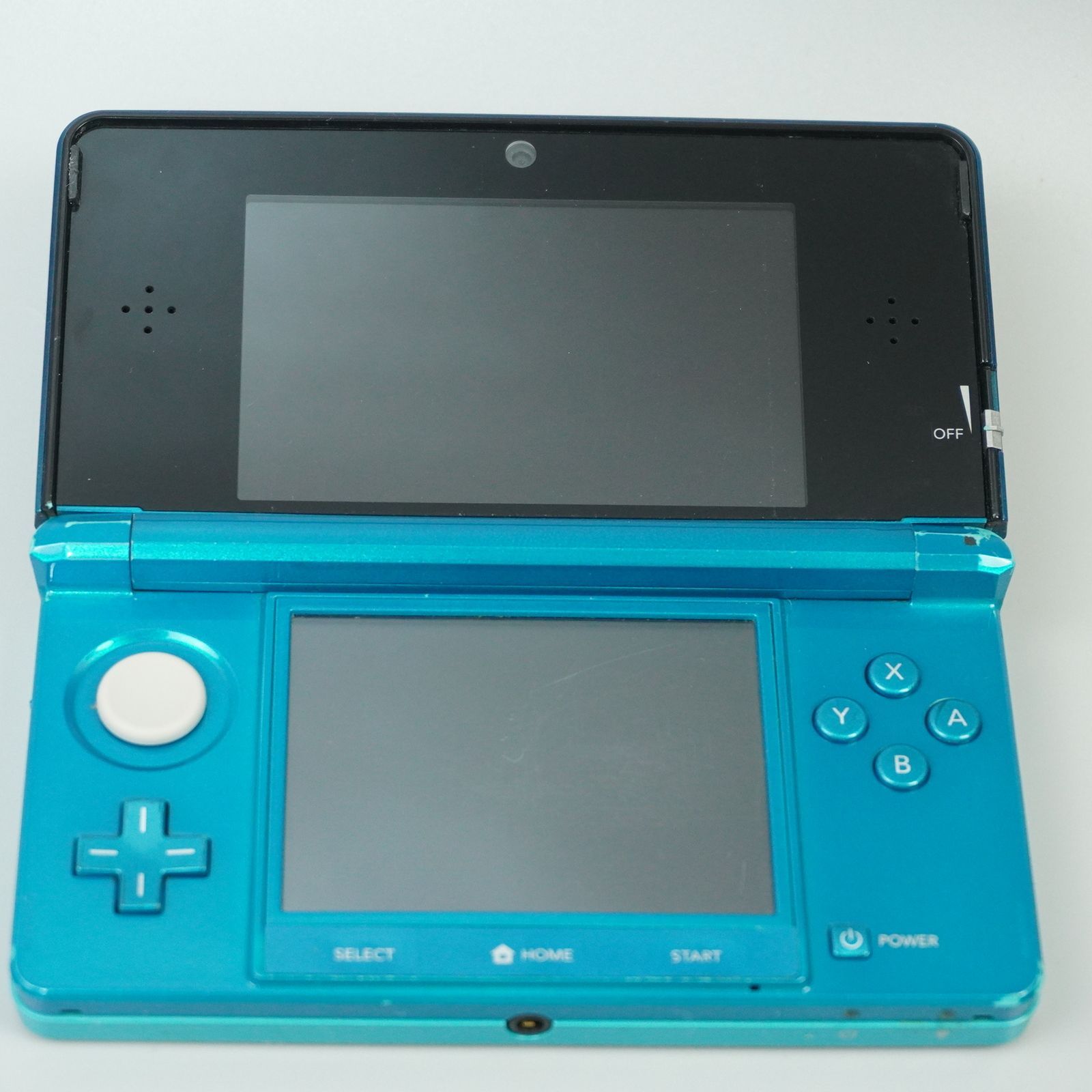 m306】Nintendo 3DS 本体 エメラルドグリーン / ブラック 動作確認