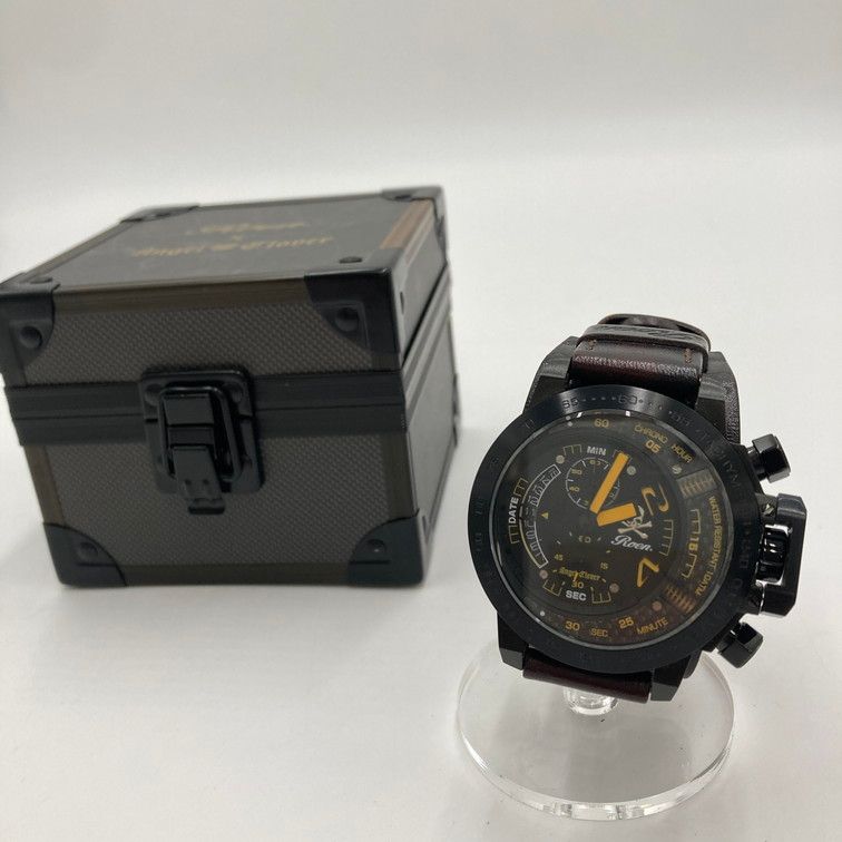 品 Angel Clover エンジェルクローバー Roen コラボモデル 革ベルト 腕時計 アナログ時計 197 251219 SY 03 iwa