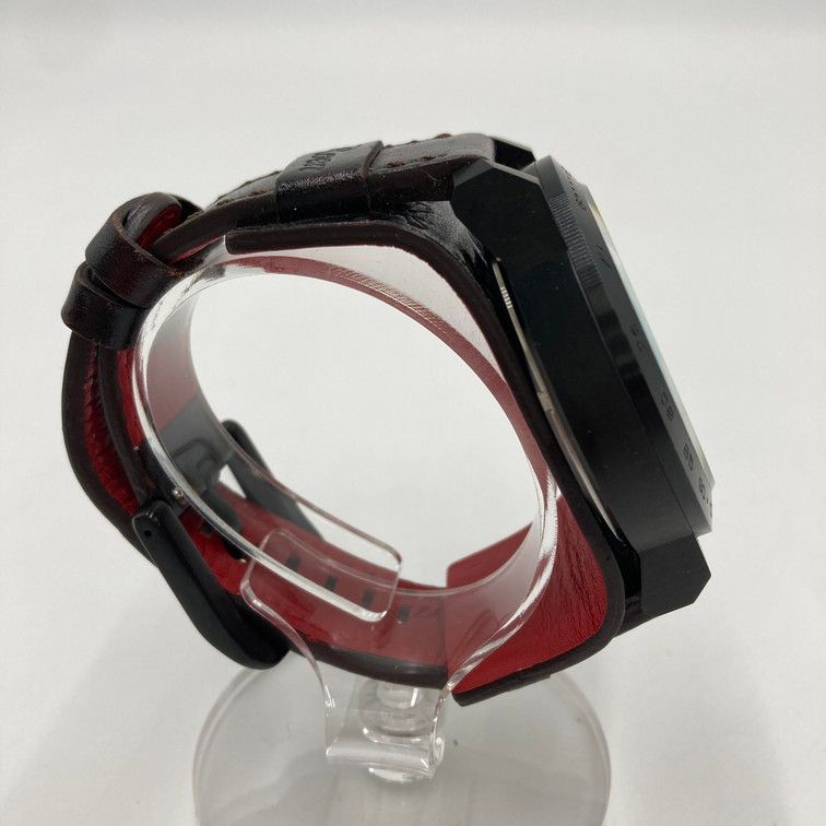  品 Angel Clover エンジェルクローバー Roen コラボモデル 革ベルト 腕時計 アナログ時計 197 251219 SY 03 iwa 自動巻き時計 腕時計(アナログ)