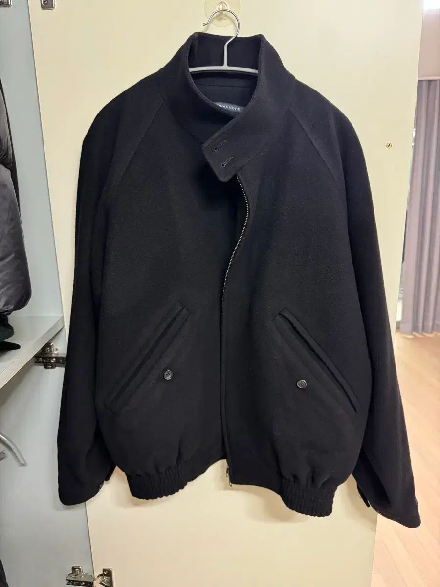 トマス モア ウール ハリントンジャケット M