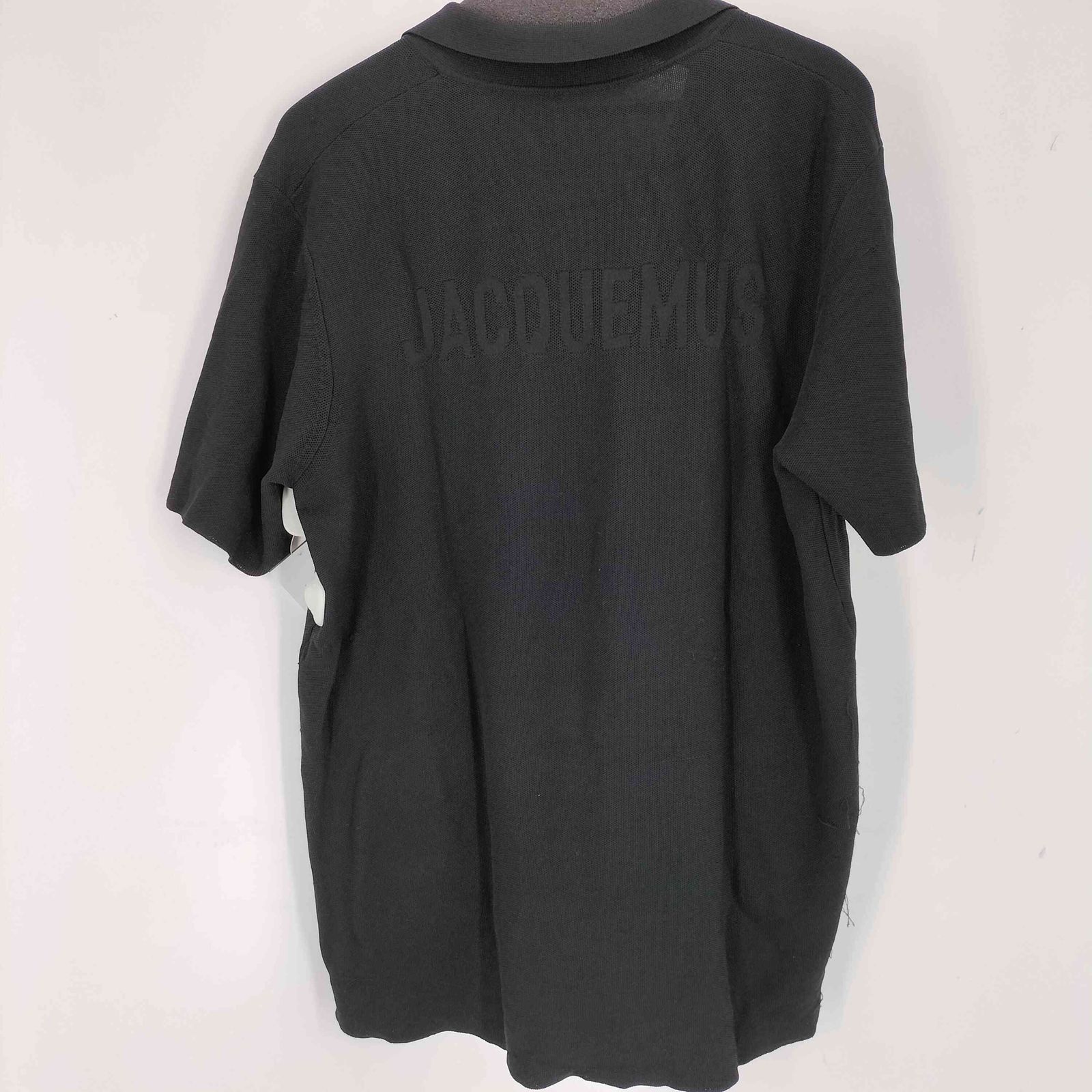 ジャックムス JACQUEMUS 24SS ジャガードロゴ 半袖ニットポロ メンズ 