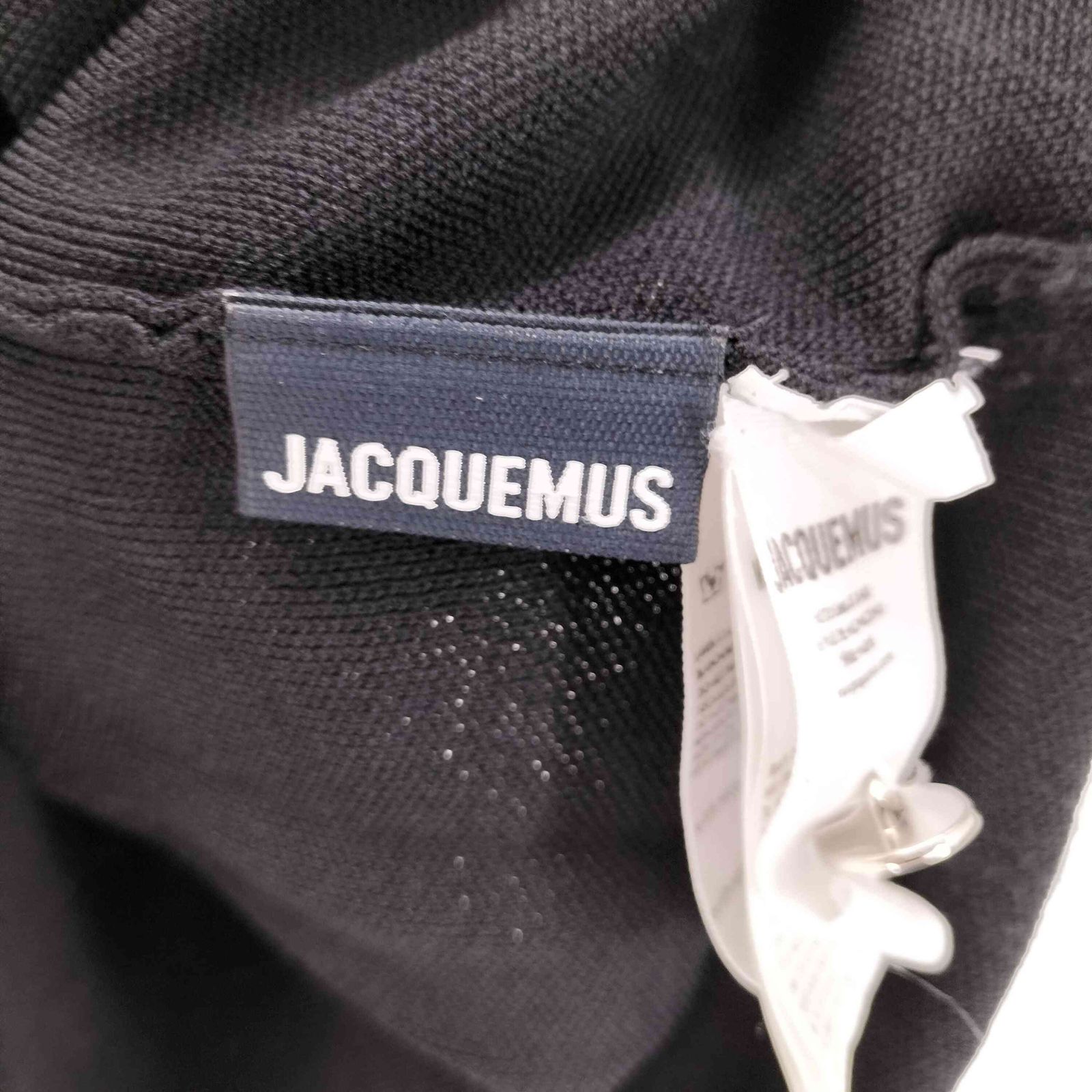 ジャックムス JACQUEMUS 24SS ジャガードロゴ 半袖ニットポロ メンズ 