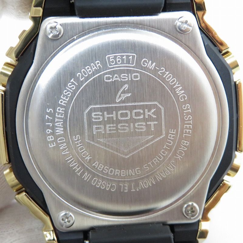  G-SHOCK ジーショック 腕時計 アナログクオーツ GM-2100 YMG-9 AJF ゴールド 131 その他 時計