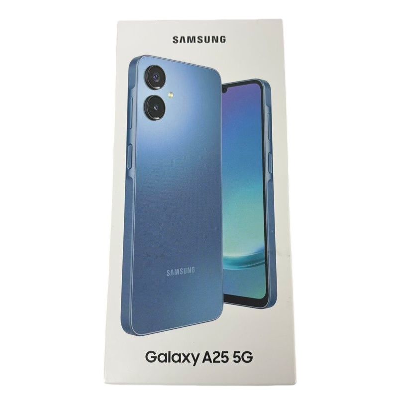 SIMフリー Samsung Galaxy A25 5G 64GB SCG33 au ○判定 ブルー