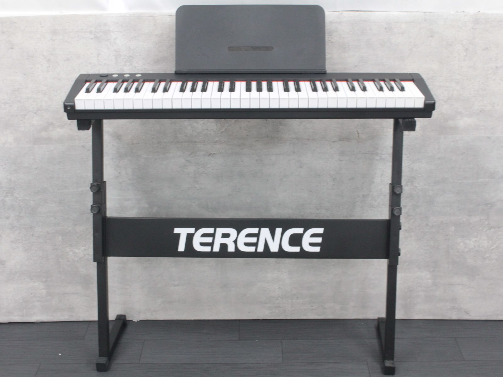 行董】良品♪ TERENCE TS-01 MIDI対応 電子キーボード 61鍵盤 スタンド