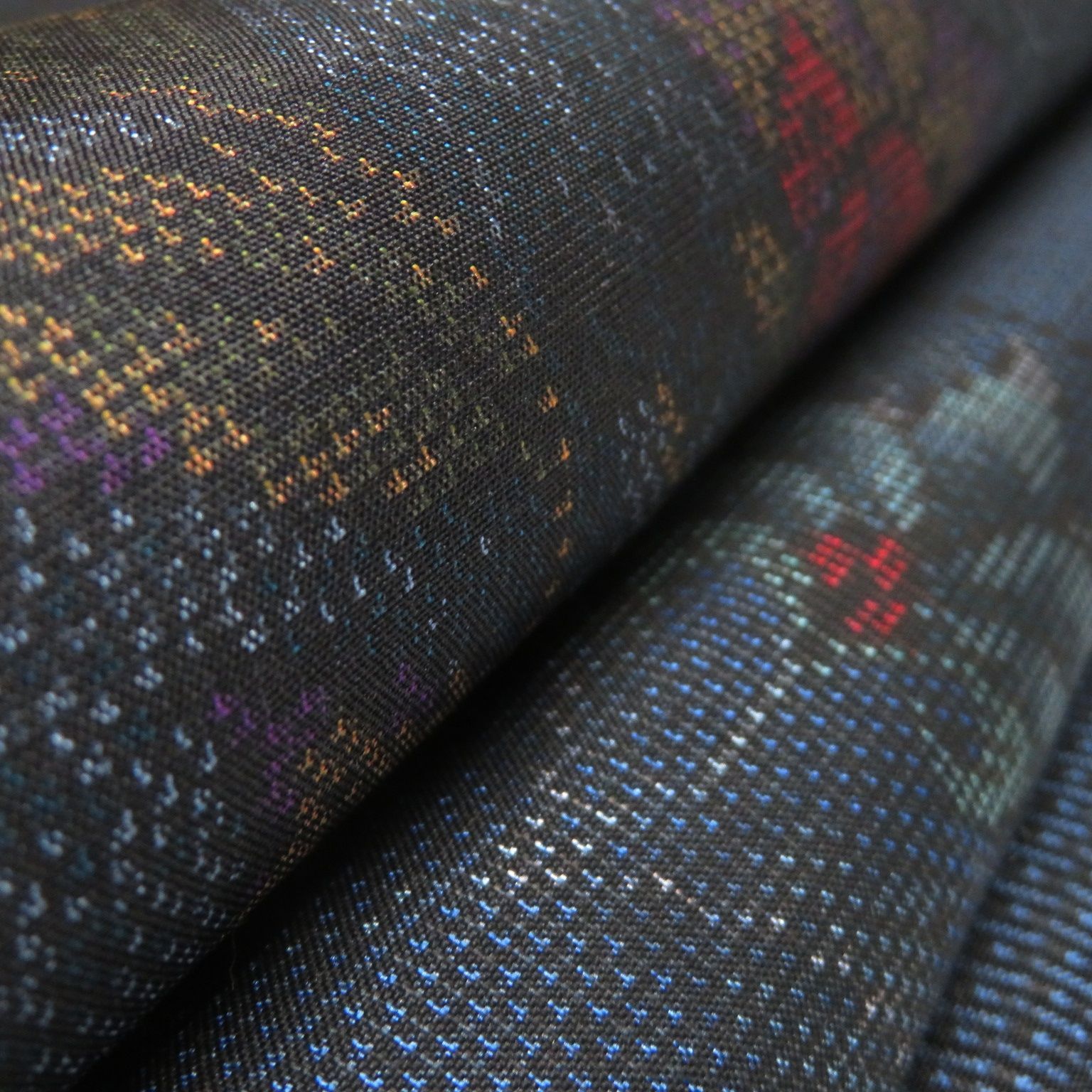 D 14 着物 正絹 大島紬 一部証紙あり ５点 イチゴの大島