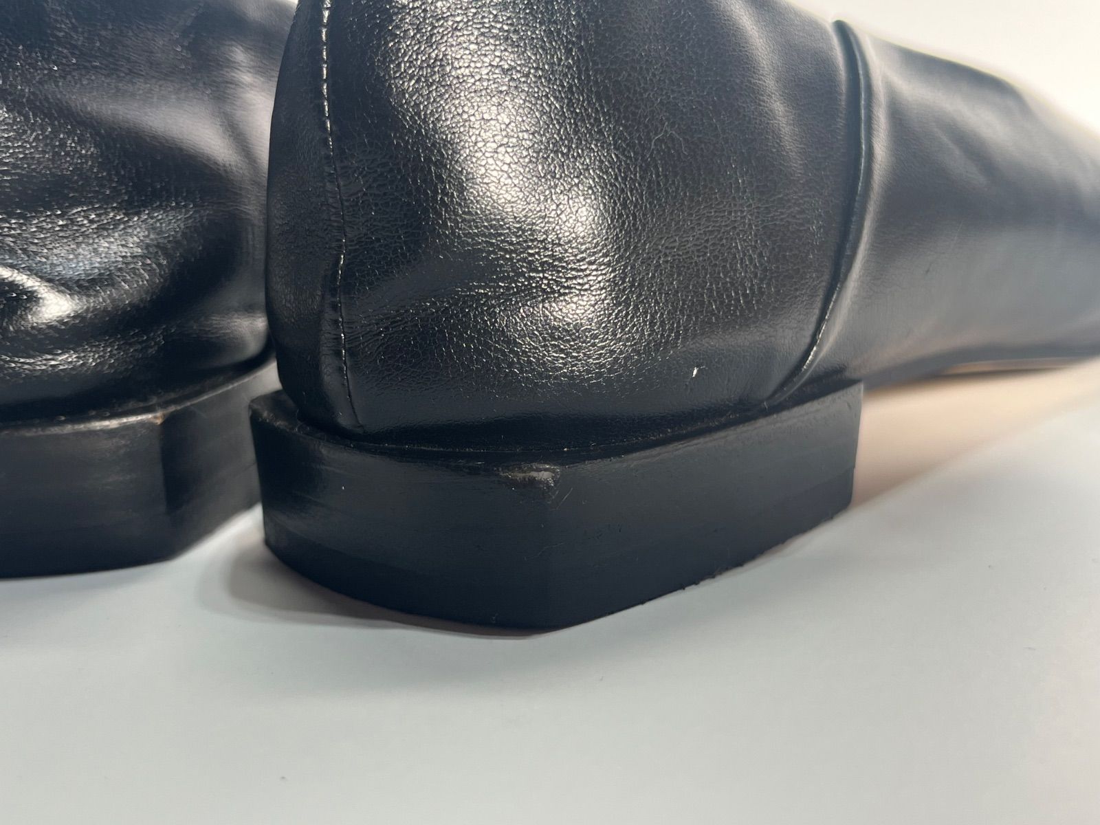 極美品 Le Talon GRISE（ル タロン グリーズ）スクエアトゥ ブラック