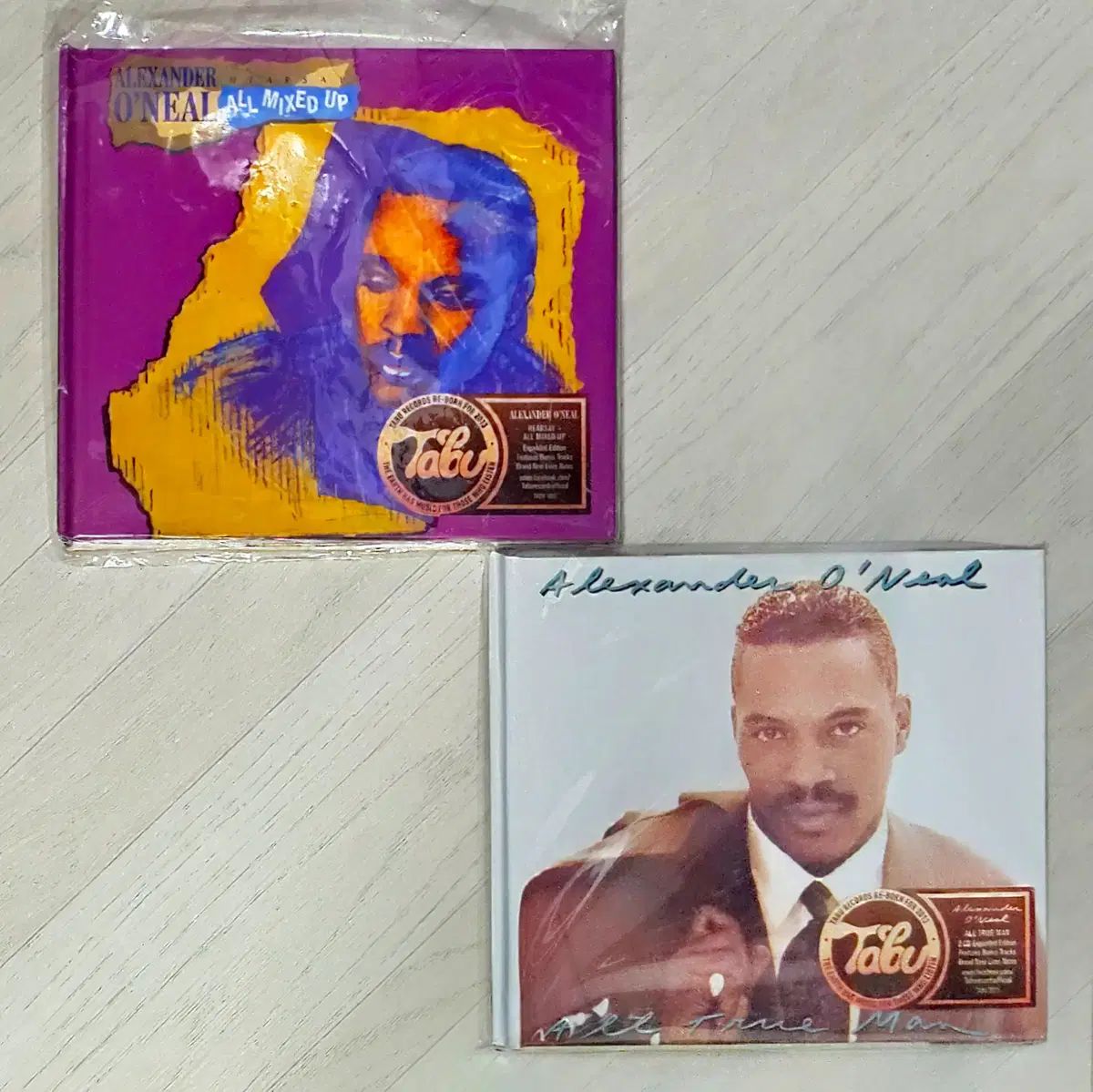 Alexander O ' Neal ー 洋装本 リマスター アルバム CD 2 種 セット
