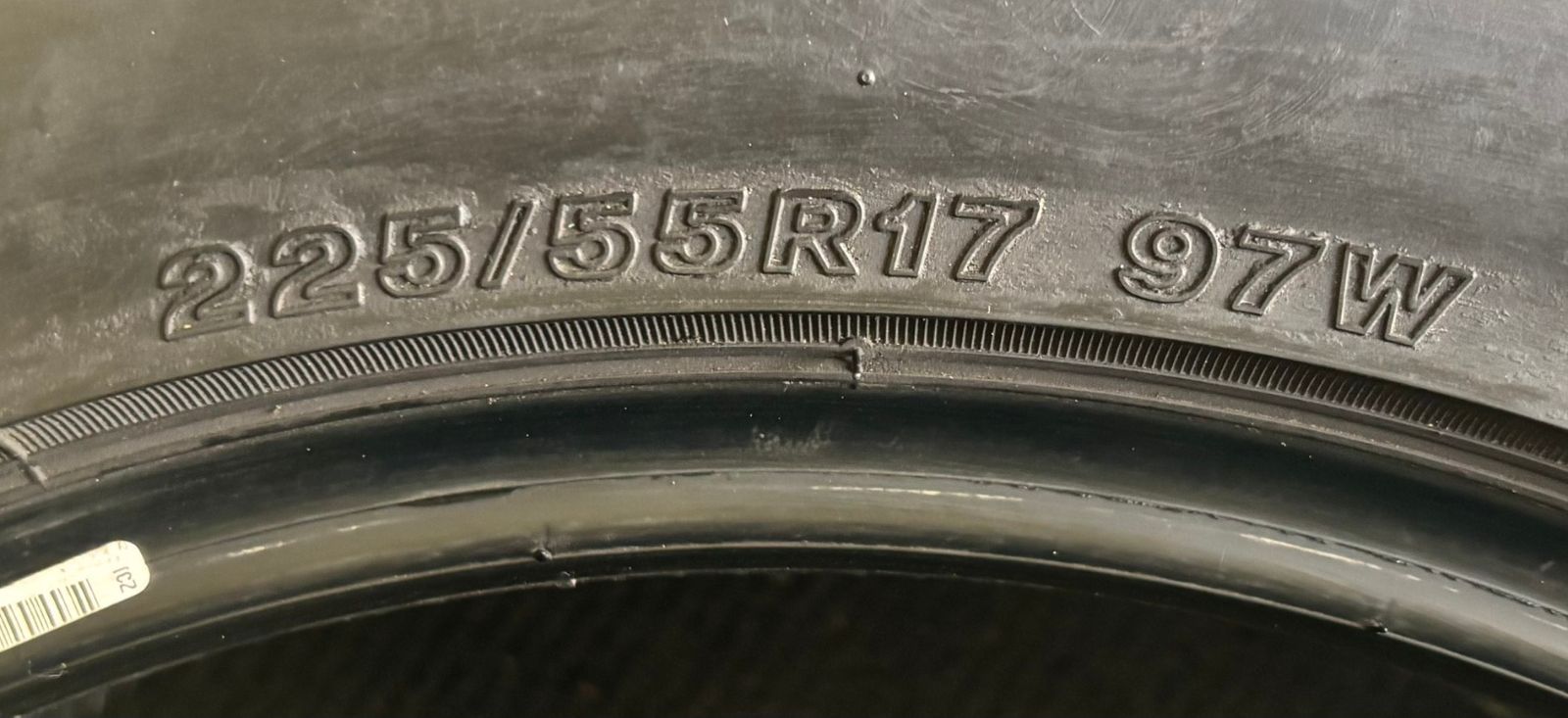  造 溝7分山 ALENZA 001 2本 225 55Ｒ17 ASP 3395 17インチ サマータイヤ ノーマルタイヤ