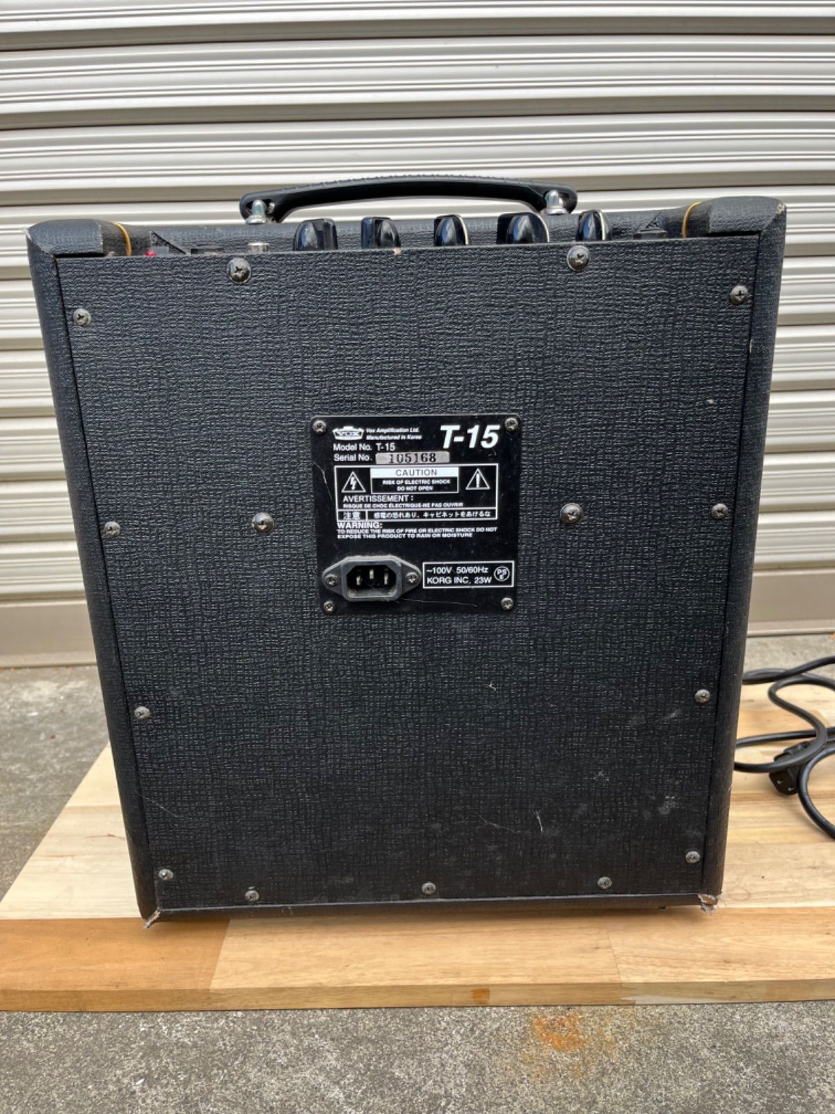 VOX ヴォックス ベースアンプ T-15 ジャンク - メルカリ