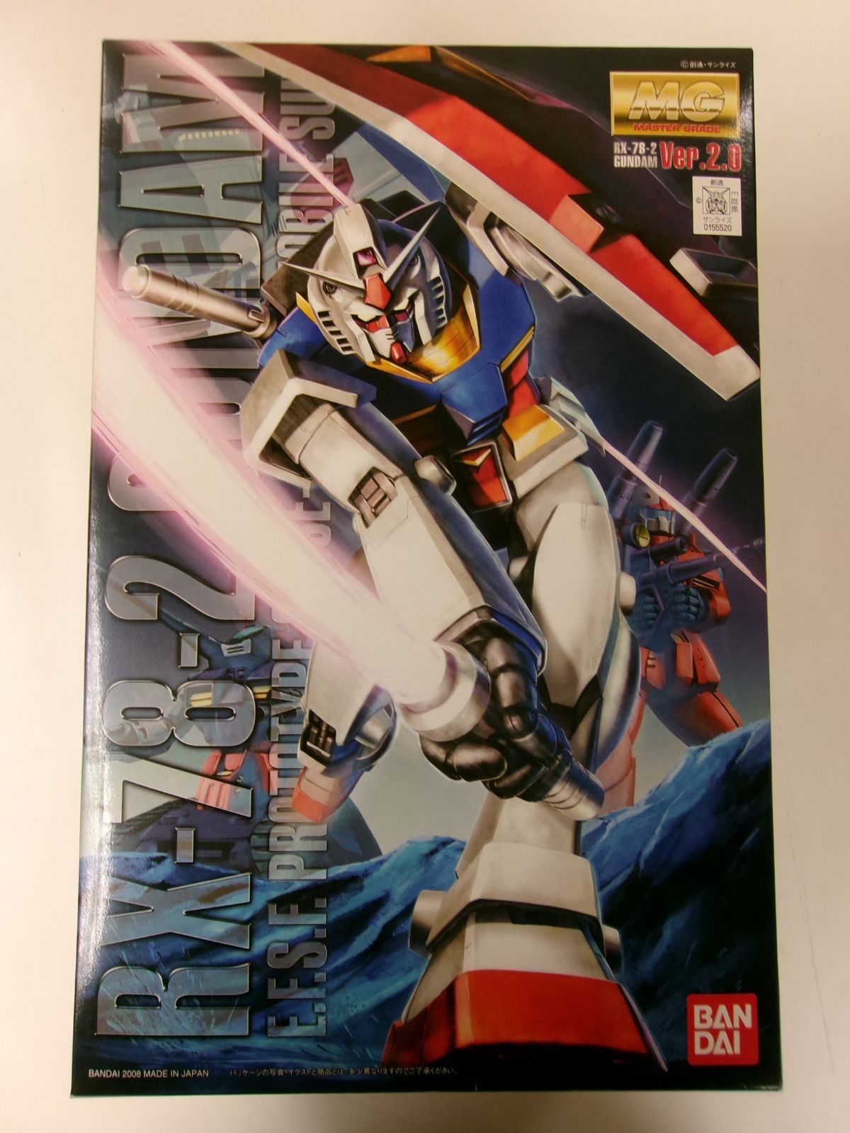 MG 1 100 RX 78 2 ガンダム Ver 0 未組立品