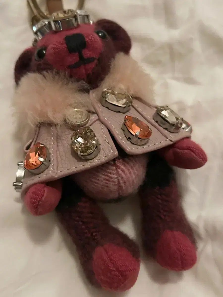 バーバリー トーマス ベア クリスタル キーホルダー