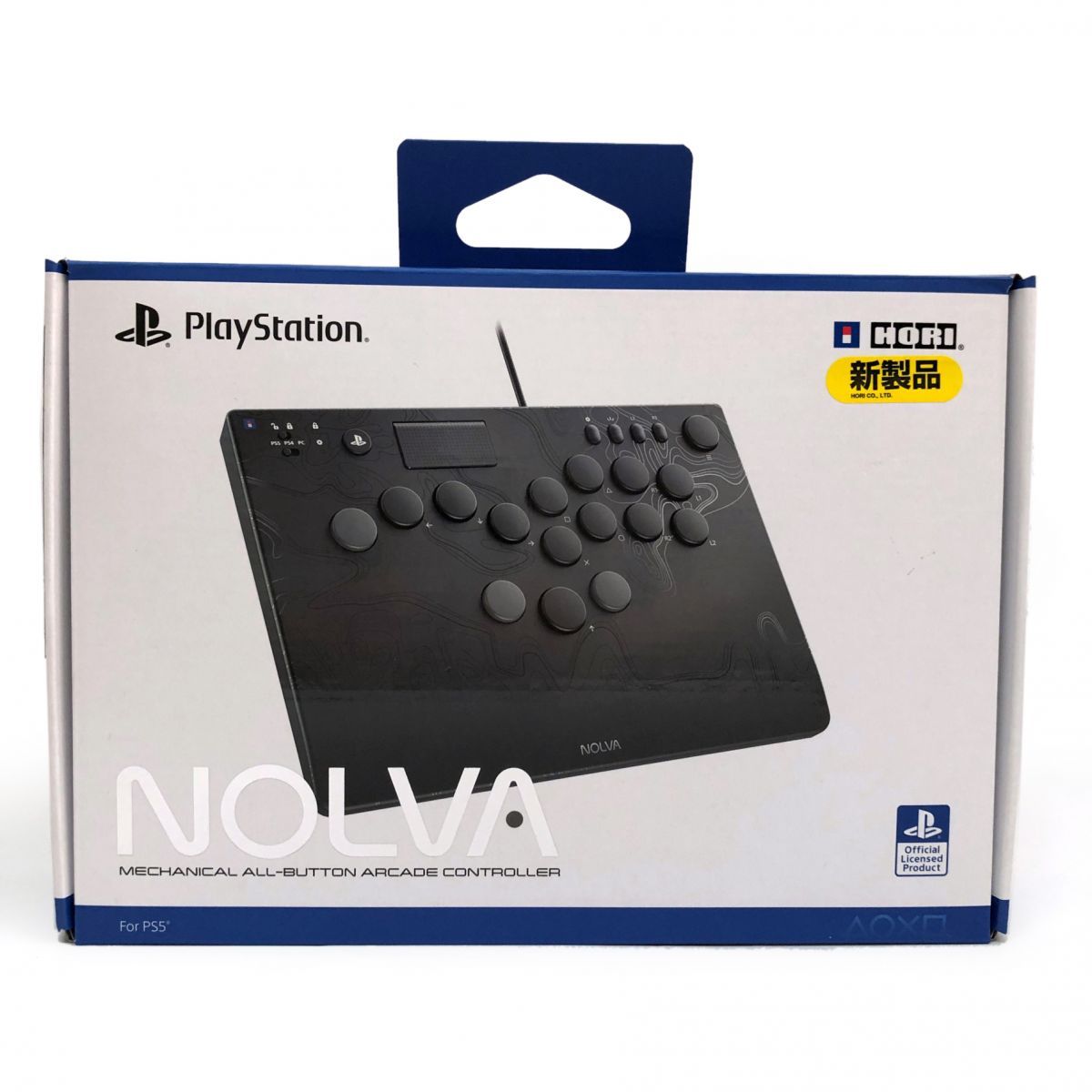 HORI ホリ NOLVA Mechanical All-Button Arcade Controller for PlayStation 5 Windows PC レバーレスコントローラー