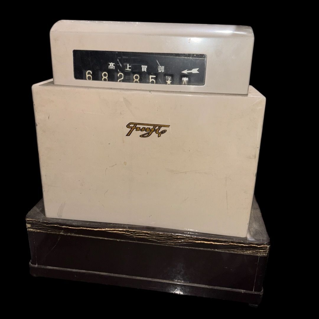 アンティーク　昭和レトロな 手動ハンドル式レジスター アンティーク 昭和レトロな 手動ハンドル式レジスター インテリア