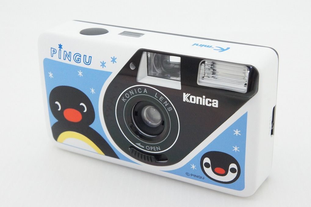 希少‼️ Konica コニカ　K−mini コンパクトフィルムカメラ　PINGU 希少‼️ Konica コニカ K−mini コンパクトフィルムカメラ PINGU 希少