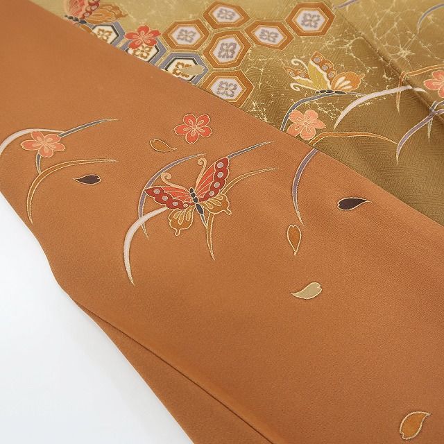 ✾まめ藤✾m577＊美品 作家物落款 染一つ紋 訪問着 - メルカリ