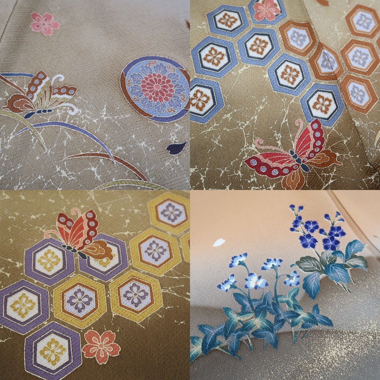 ☆専用☆美品未着用 着物 作家物落款“ぱきっ☆視線奪う”訪問着R-17 ☆専用☆美品未着用 着物 作家物落款“ぱきっ☆視線奪う”訪問着R-17