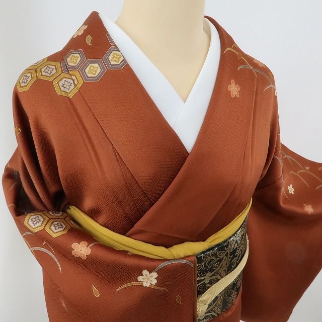 作家物落款 染一つ紋